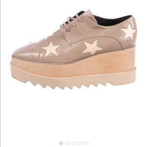 Stella Mccartney Elyse leather platform oxford